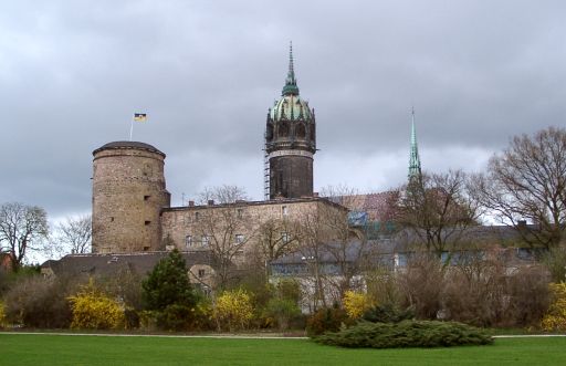 Wittenberger Schloss mit Schlosskirche